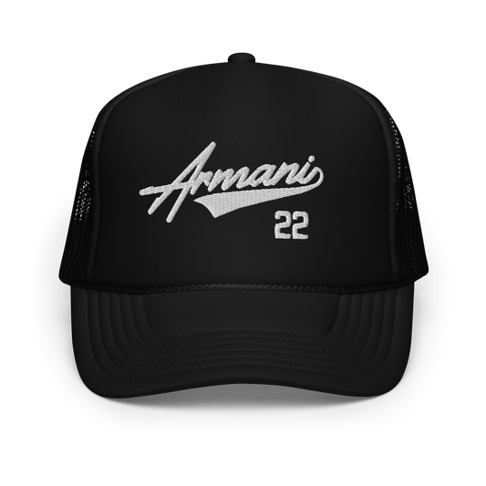 Armani caesar trucker hat